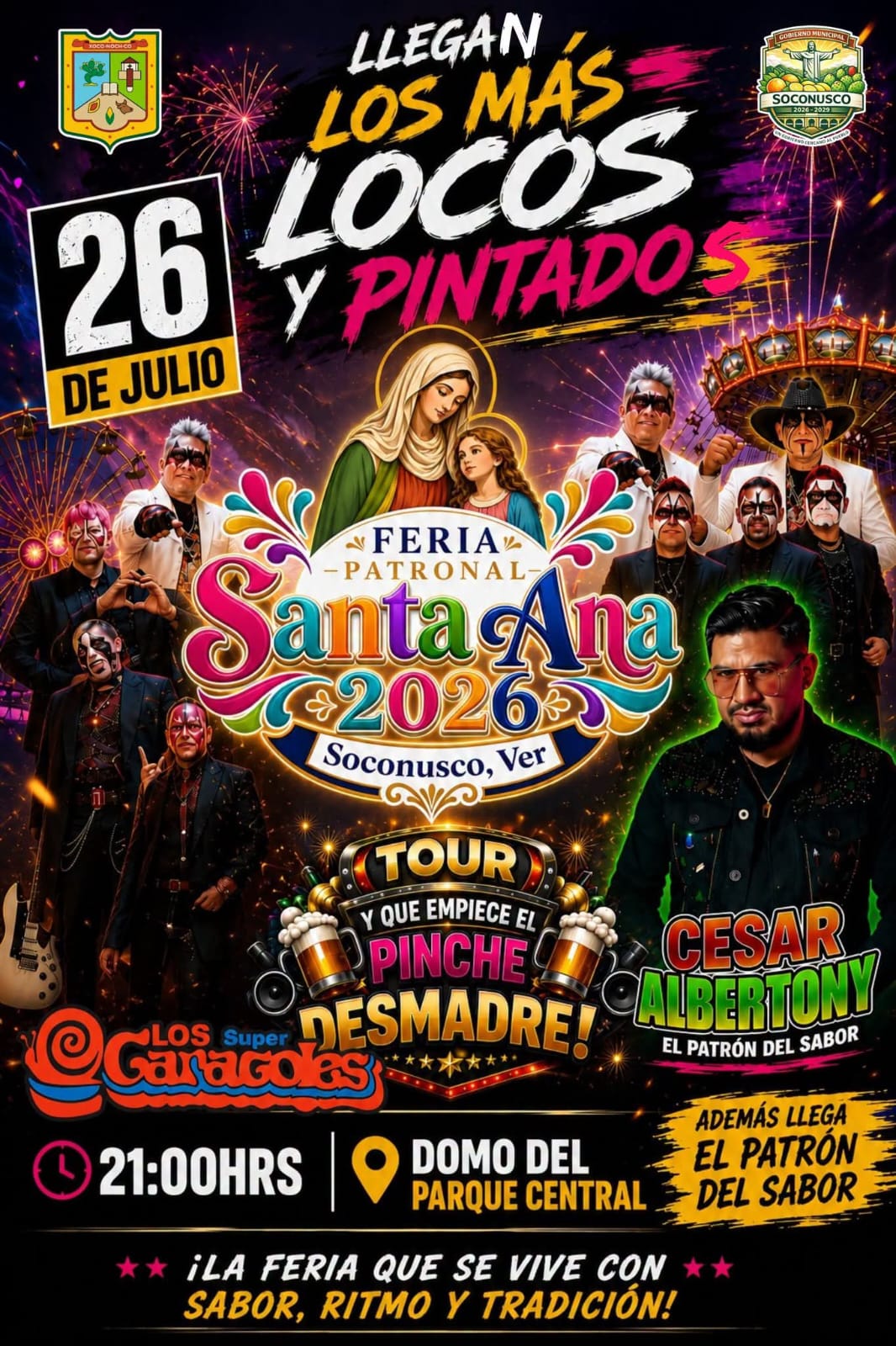 Cierre de la Feria Santa Ana 2026